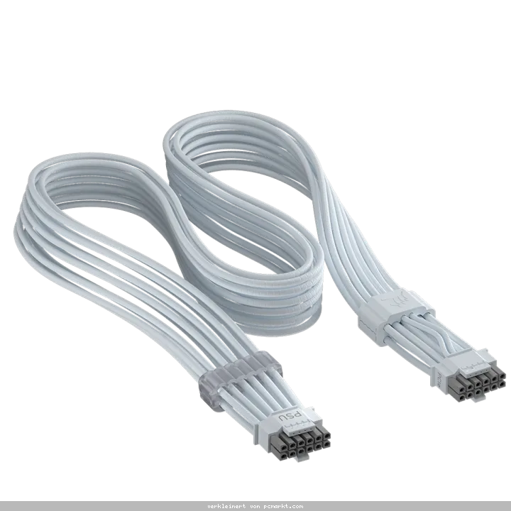 CORSAIR ThermalProtect Universal PCIe 5.1 600W 12V-2x6 Cable White