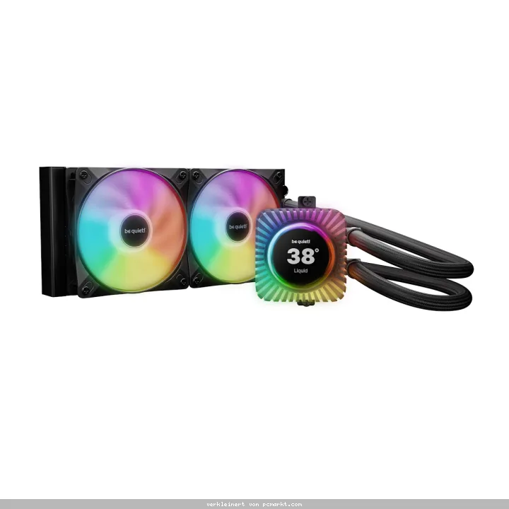 be quiet! LIGHT LOOP IO LCD 240mm Black | AiO-Wasserkühlung