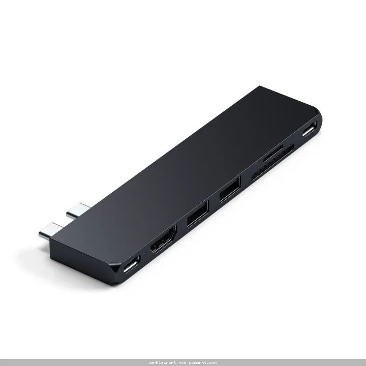 Satechi USB-C Pro Hub Slim Adapter Midnight Black