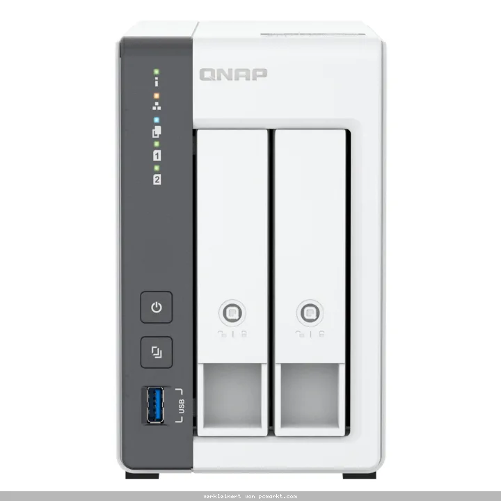 QNAP TS-216G NAS 2-Bay 0/2 HDD/SSD, 1x 2.5 GbE, 1x GbE, 4GB RAM