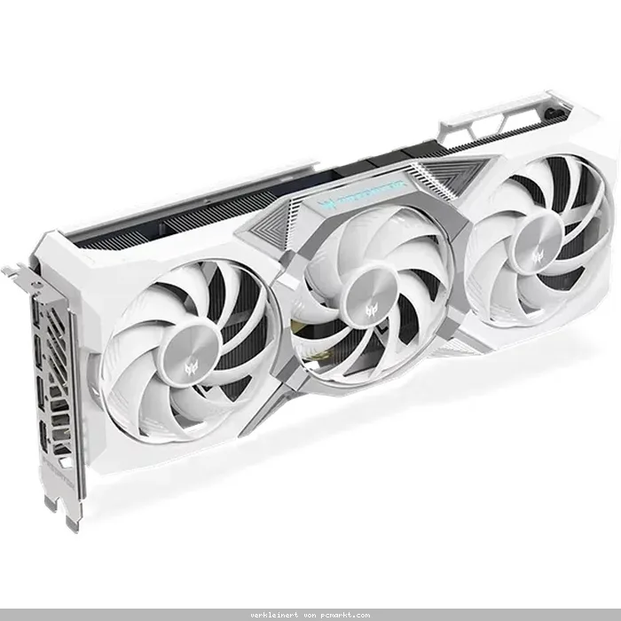 Acer Predator BiFrost AMD Radeon RX 9070 16G OC White - 16GB GDDR6, 1x HDMI, 3x DP