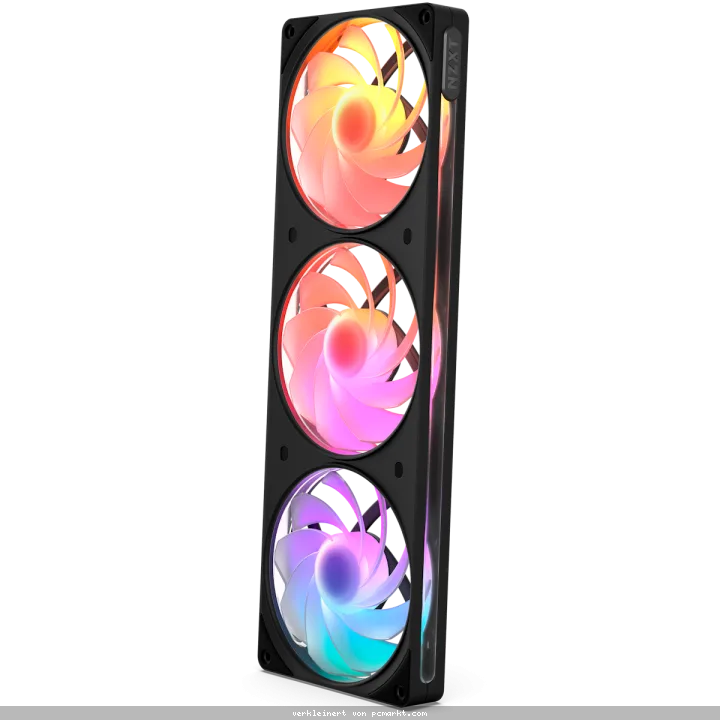 NZXT F Series F360 RGB Reverse Black | Gehäuselüfter