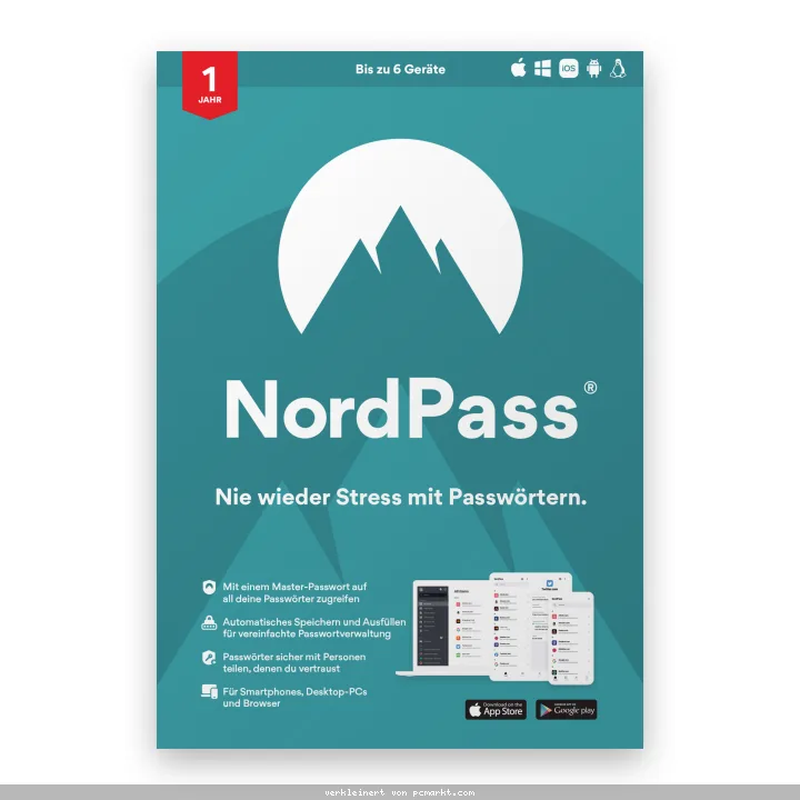 NordPass Password Manager [12 Monate]