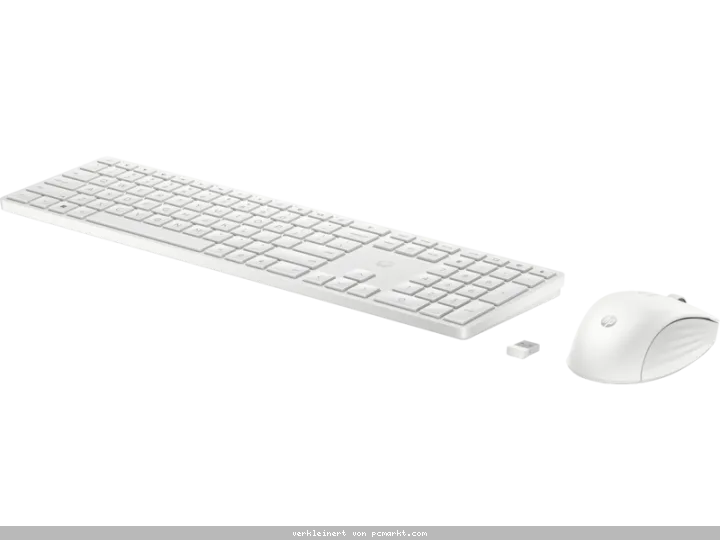 HP 655 Tastatur und Maus Set weiß