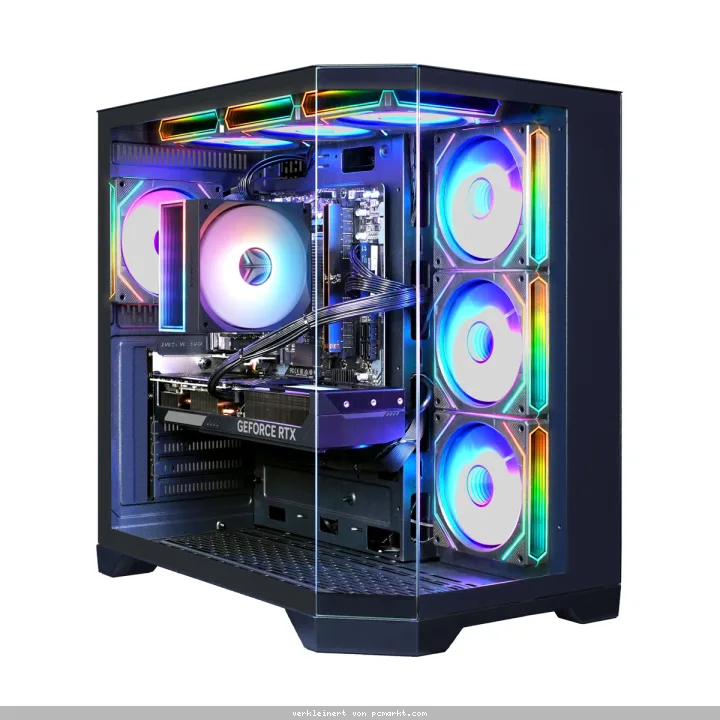 Hyrican HYPE-A BK 7821 AMD Ryzen 5 9600X 16GB DDR5 RAM 1TB SSD NVIDIA GeForce RTX 5070 (12GB GDDR7) Windows 11 Home