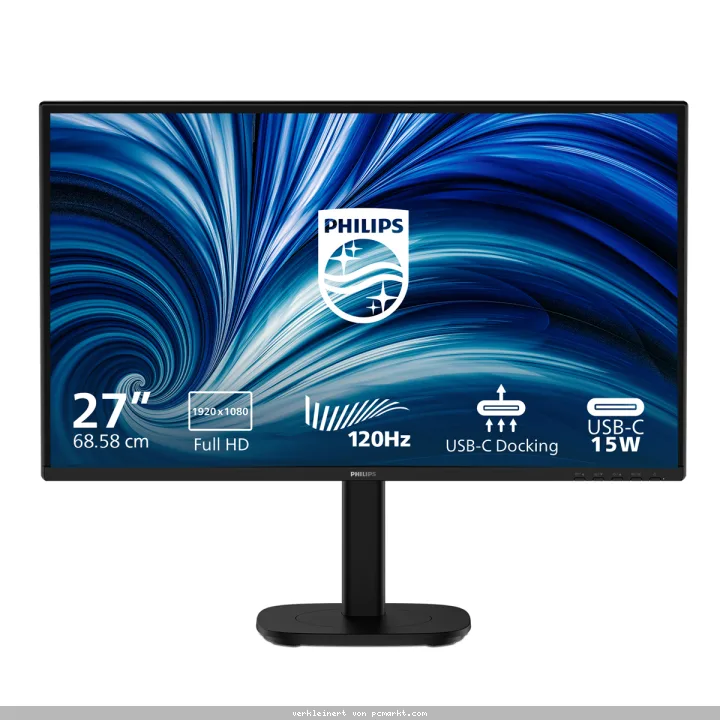 Philips 27B2U3301 27 Zoll - Office Monitor IPS, FHD, 120 Hz, 4 ms GtG, USB-C, HDMI, DP