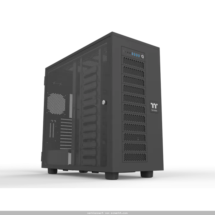 Thermaltake AX700 TG Black | Workstation-Gehäuse