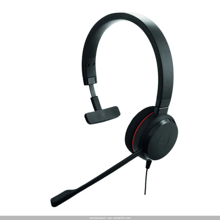 Jabra Evolve 20 Headset, Mono, Kabelgebunden USB-C/A-Anschluss, MS Teams zertifiziert