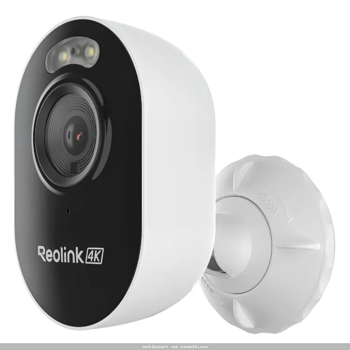 Reolink Lumus Series E450 WLAN Überwachungskamera 8MP (3840x2160), IP65-Wetterschutz, Nachtsicht in Farbe, Leistungsstarkes Spotlight