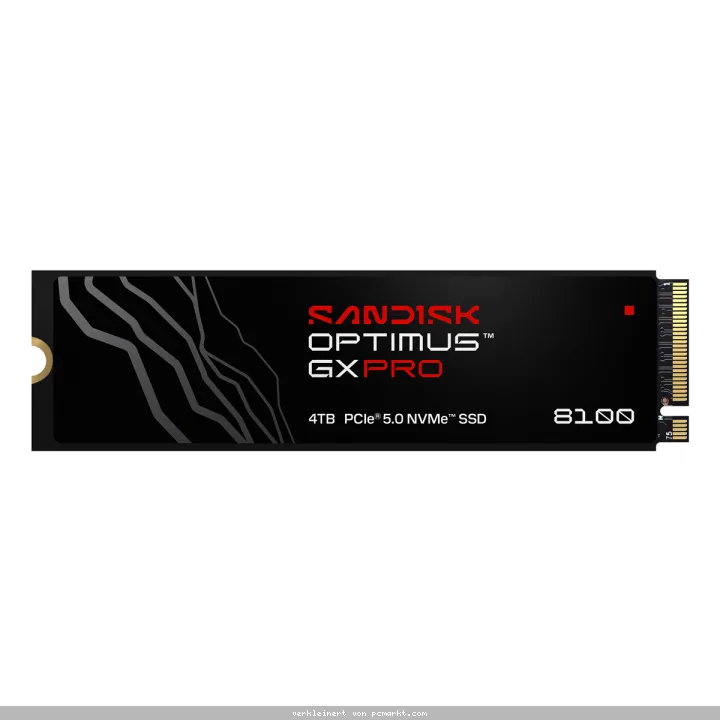 SanDisk Optimus GX PRO 8100 SSD 4TB M.2 2280 PCIe Gen5 Internes Solid-State-Module