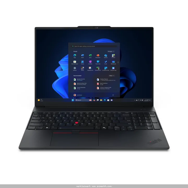 Lenovo ThinkPad E16 Gen3 - 21SR000KGE 16" WUXGA, Intel Core Ultra 5 - 225U, 32GB RAM, 512GB SSD, Windows 11 Pro