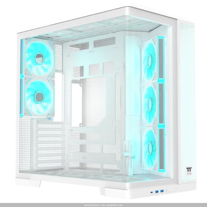 Thermaltake Arcus 380 TG Curved White | PC-Gehäuse