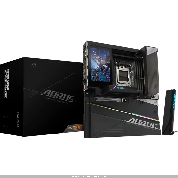 GIGABYTE X870E AORUS Xtreme X3D AI TOP Mainboard Sockel AM5