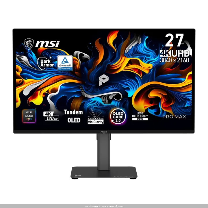 MSI PRO MAX 271UPX12G - 26,5 Zoll Office Monitor Tandem OLED
