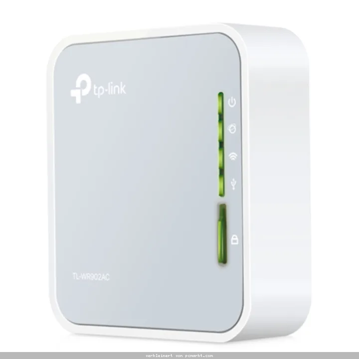 TP-Link TL-WR902AC Mobiler WLAN Router AC750 Dual-Band, 1x LAN