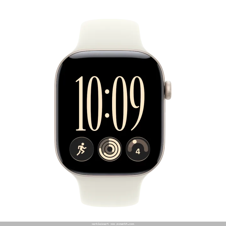 Apple Watch Series 12 46mm - Lichtgold Aluminium Case Sand Sport Band - M/L