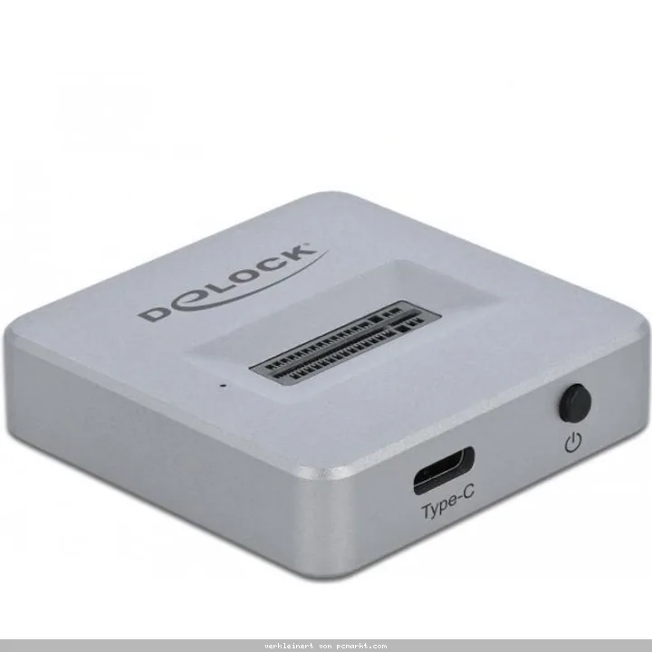Delock M.2 Dockingstation für M.2 NVMe PCIe SSD mit USB Typ-C Buchse