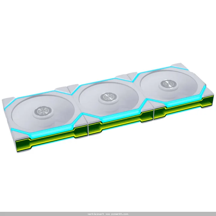 Lian Li UNI FAN SL FLEX Wireless ARGB 3er-Pack weiß | Gehäuselüfter