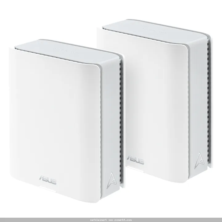 ASUS ZenWiFi BT8 WiFi 7 Mesh System 2er-Pack WLAN BE14000 Triband, 2x 2.5GbE + 2x 1GbE, Abdeckung bis zu 550 m²