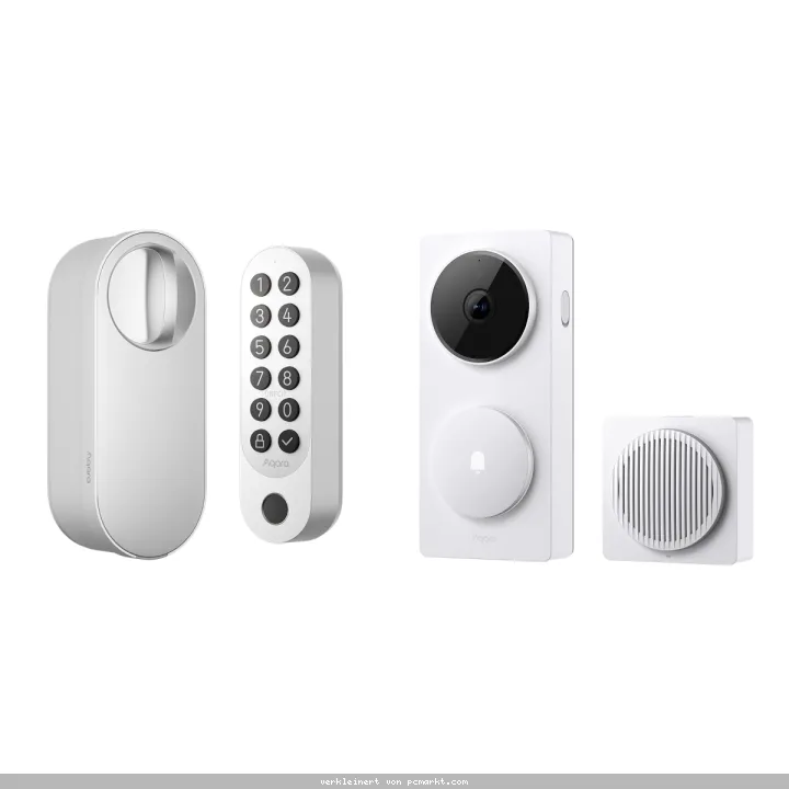 Aqara Smart Lock U200 + Doorbell Camera Hub G410 Weiß U200 + G410 Weiß