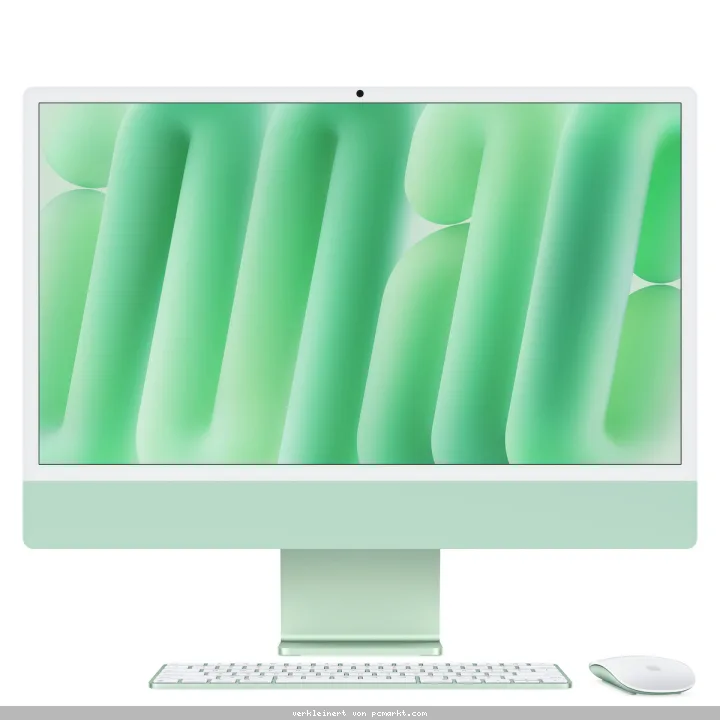 Apple iMac MWUE3D/A Grün - 61cm(24'') M4 8-Core Chip, 8-Core GPU, 16GB Ram, 256GB SSD