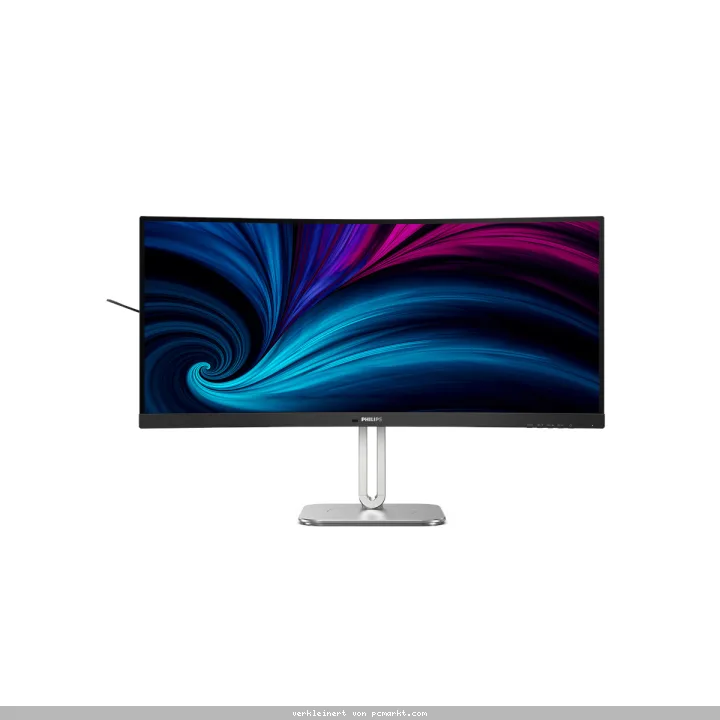 Philips 34B2U5600C/00 Office Monitor -34 Zoll WQHD Curved Monitor, höhenverstellbar (3440x1440, 120Hz, HDMI, DisplayPort, USB-C (100W PD), RJ45, USB H
