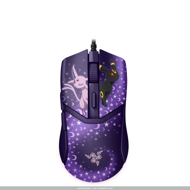 Razer Cobra Gaming Maus - Nachtara & Psiana Edition kabelgebundene Gaming Maus im Pokémon Nachtara & Psiana Design