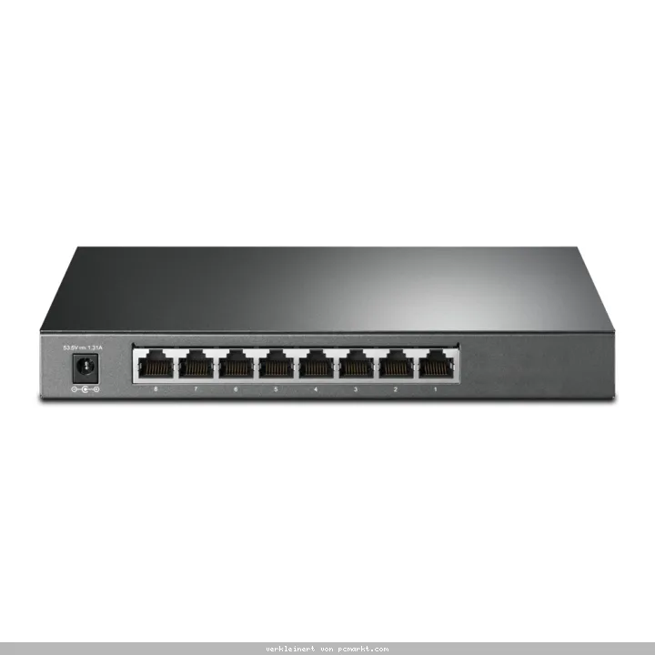 TP-Link TL-SG2008P JetStream Smart Switch 8-Port, Smart Managed, 8x Gigabit RJ45, 4x PoE+, 62W