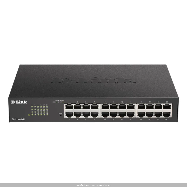 D-Link DGS-1100-24V2 Smart Managed Switch [24x Gigabit Ethernet]