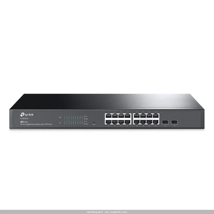 TP-Link TL-SG2218 JetStream Smart Switch 18-Port, Smart Managed, 16x Gigabit RJ45, 2x Gigabit SFP