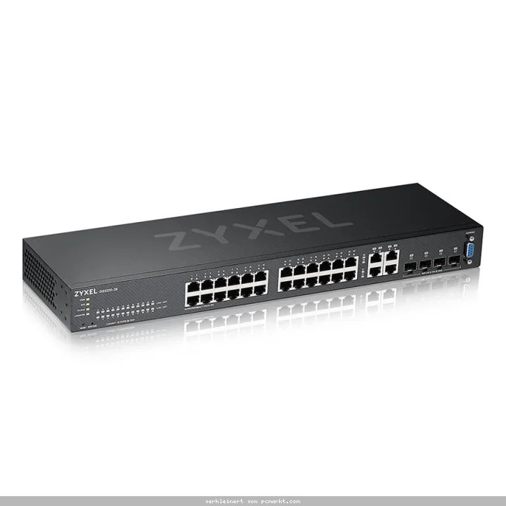 Zyxel GS2220-28 Managed Switch 24x Gigabit Ethernet, 4x RJ45/SFP Combo