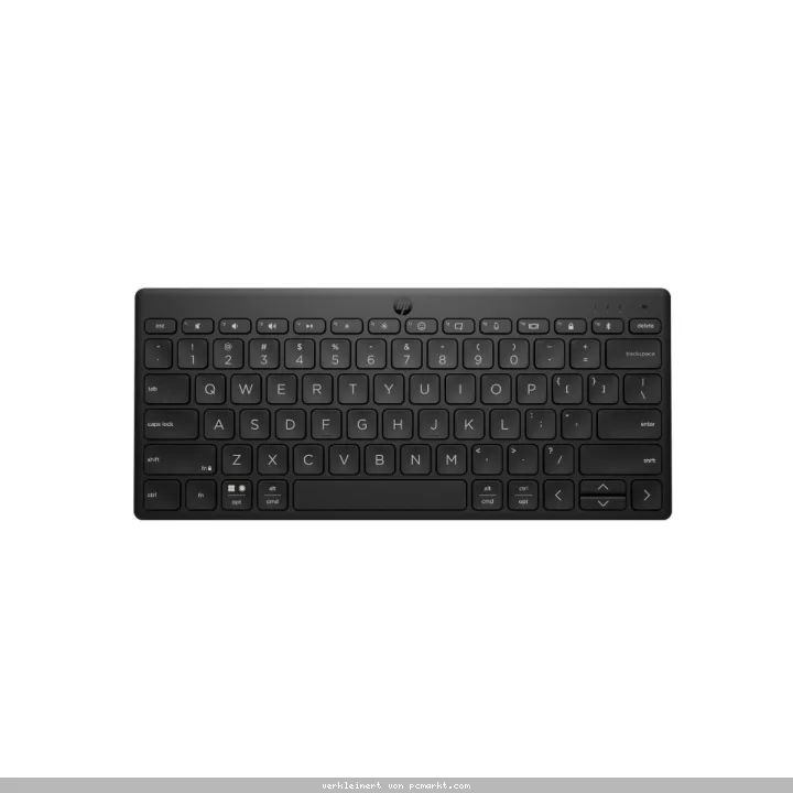 HP 350 BLK Kompakte Multi-Geräte-Tastatur, deutsch