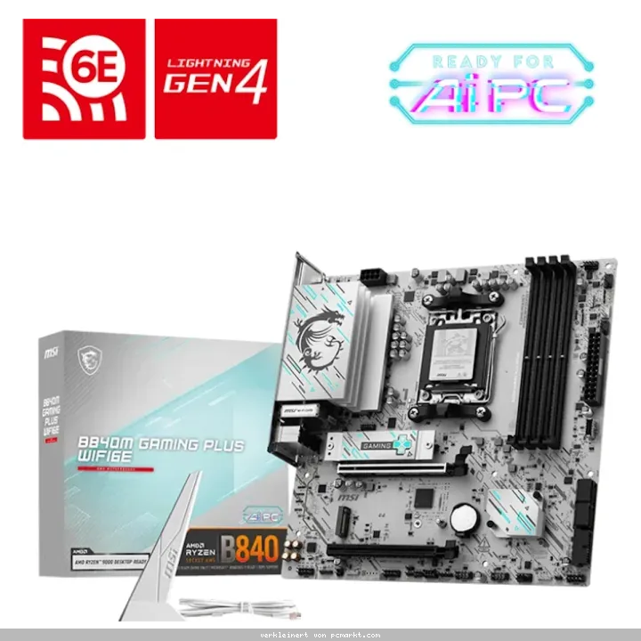 MSI B840M Gaming Plus WIFI6E Mainboard Sockel AM5