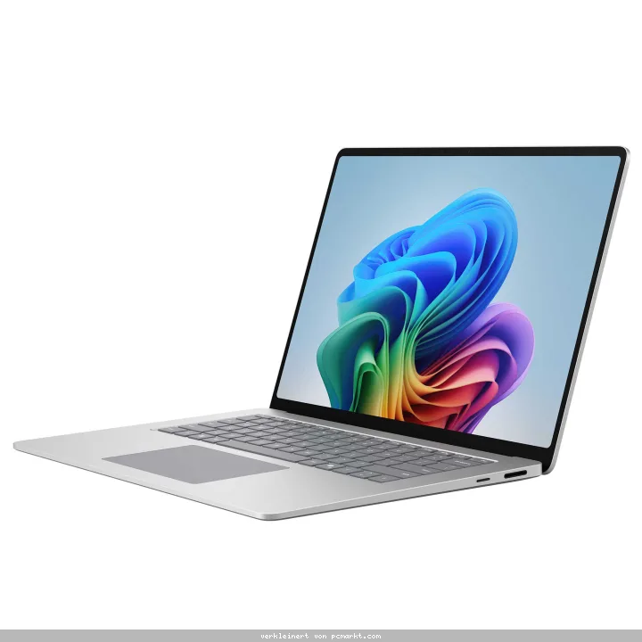 Microsoft Surface Laptop 15" 8. Generation - EP2-61345 - 15" Touchscreen, Snapdragon X2 Elite, 16GB RAM, 512GB SSD, Windows 11 Home, platin, neuestes