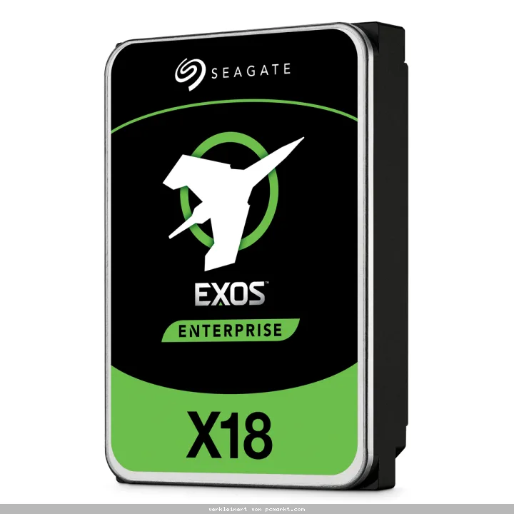 Seagate Exos X18 18TB 3.5 Zoll SATA Interne Enterprise Festplatte mit FastFormat (512e/4Kn)