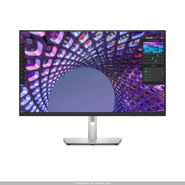 Dell P3223QE 4K-UHD Monitor - IPS, Höhenverstellung, USB-C, LAN
