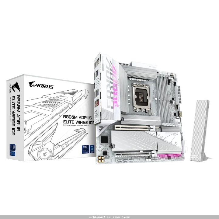 GIGABYTE B860M A ELT WF6E ICE Mainboard