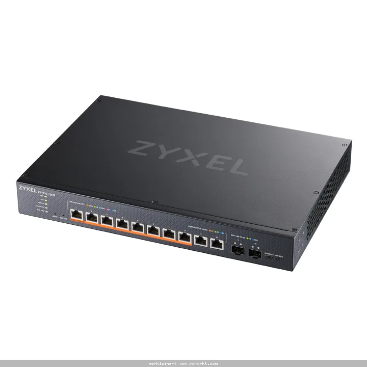 Zyxel XS1935-12HP Smart Managed Switch 12-Port, 10x 10G RJ45 (8x PoE++), 2x 10G SFP+, Nebula Cloud