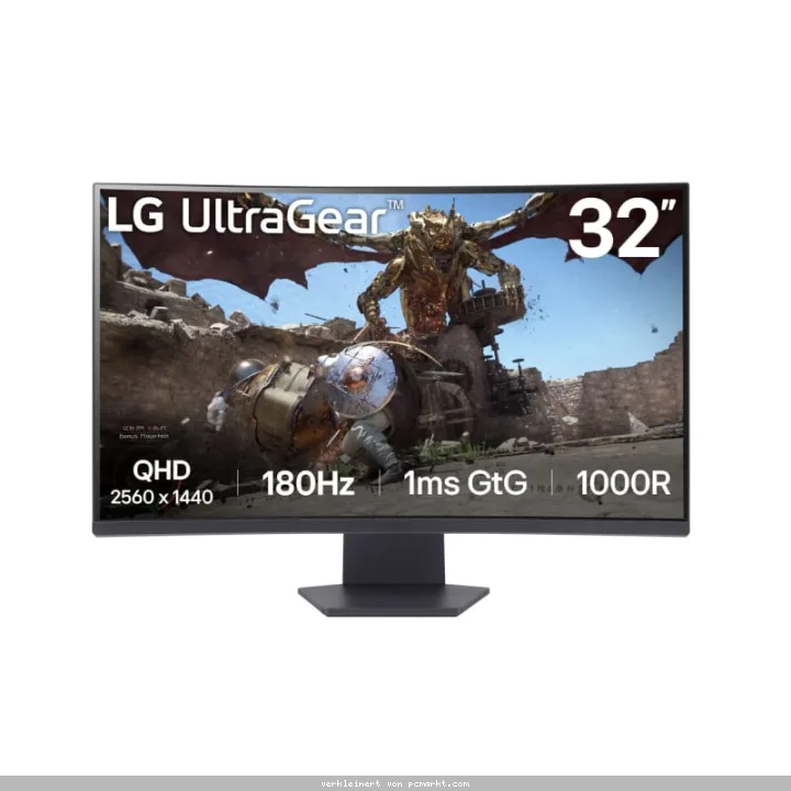 LG UltraGear 32GS60QC-Gaming Monitor - QHD Display, 180Hz, 1ms