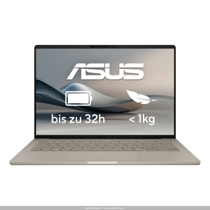 ASUS Zenbook A14 UX3407QA-QD488W - 14" WUXGA OLED, Qualcomm Snapdragon X X1-26-100, 16GB RAM, 1TB SSD, Qualcomm Adreno, Windows 11