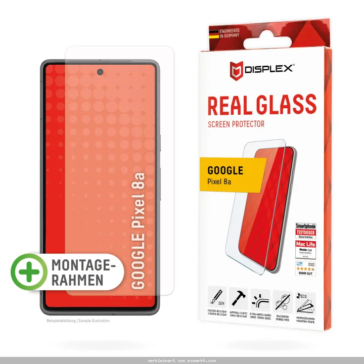 DISPLEX Real Schutzglas für Google Pixel 8a