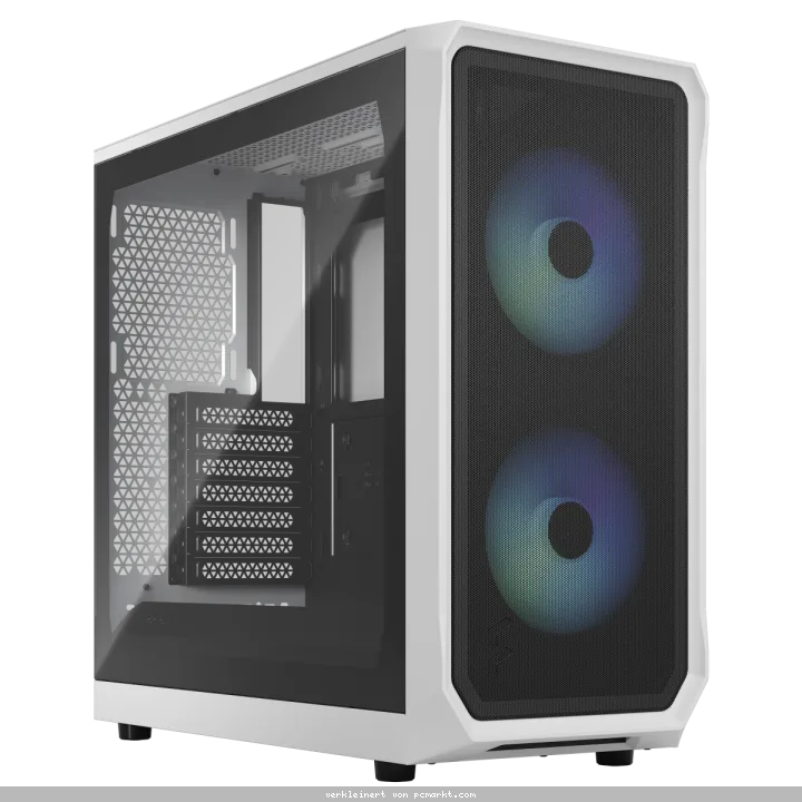 Fractal Design Focus 2 RGB White TG | PC-Gehäuse
