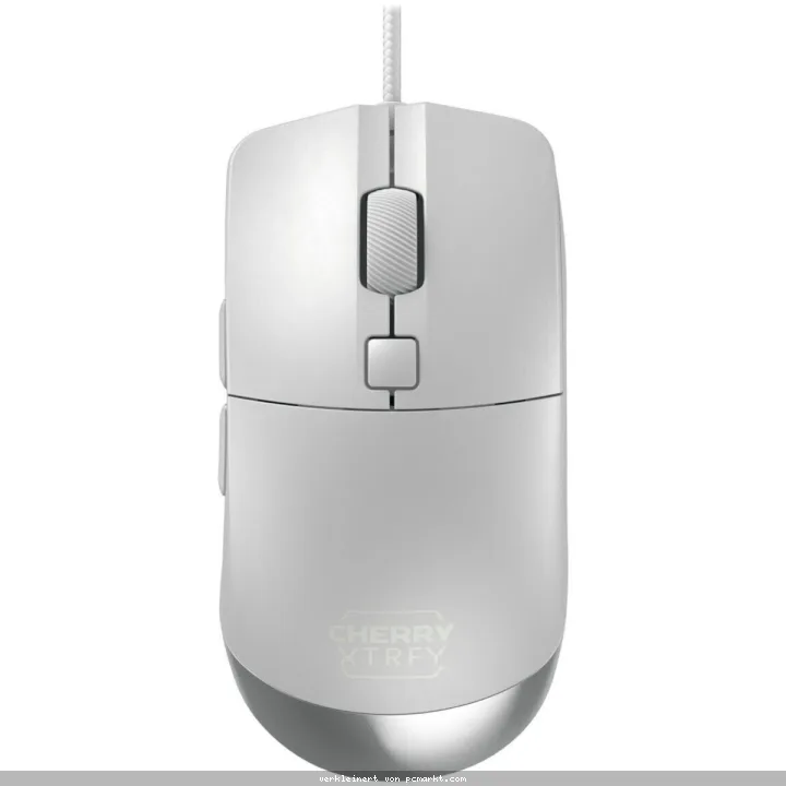 CHERRY XTRFY M50 Gaming-Maus mit Kabel, weiß