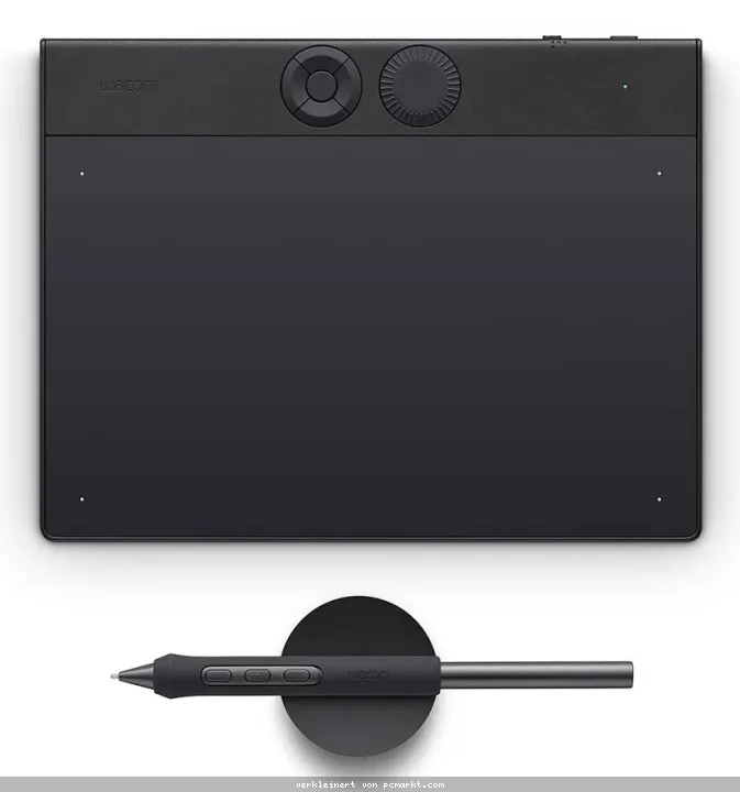 Wacom Intuos Pro Pen Tablet Small Superschlankes und leichtes Grafiktablet, Anpassbare ExpressKeys, incl. Wacom Pro Pen 3