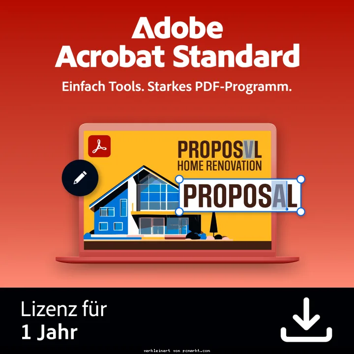 Adobe Acrobat Standard | 1 Jahr | Win/Mac