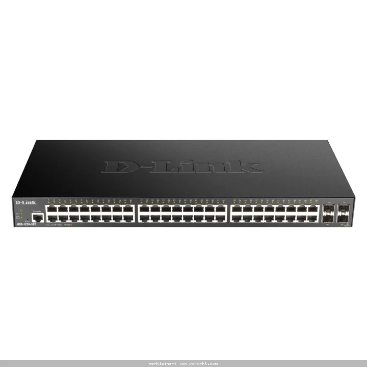 D-Link DGS-1250-52X Smart Managed Switch [48x Gigabit Ethernet, 4x 10 Gbit/s SFP+]
