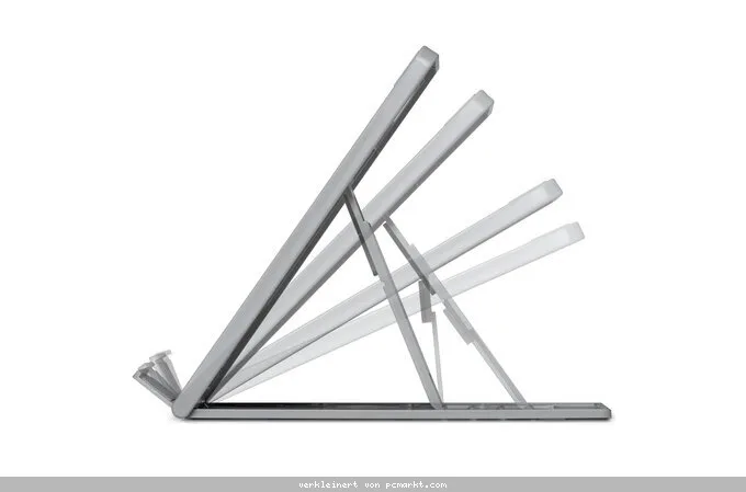 Kensington SmartFit Easy Riser Go 14" - Höhenverstellbarer Laptop- und Tabletständer - Grau