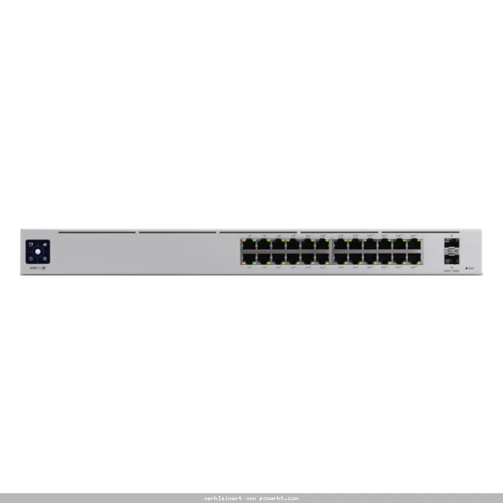Ubiquiti Professional 24-Port PoE Managed Switch 24x Gigabit Ethernet (16x PoE+ und 8x PoE++, max. 400W), 2x 10 Gbit/s SFP+