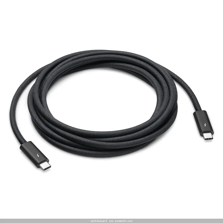 Apple Thunderbolt 4 Pro (USB-C) Kabel 3m MW5H3ZM/A (schwarz)