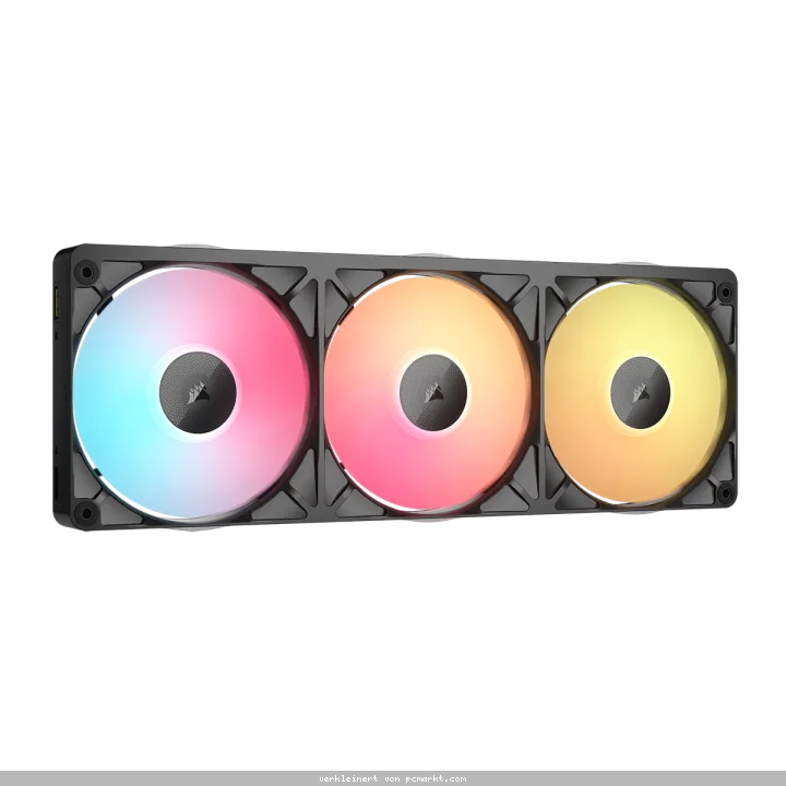 CORSAIR iCUE LINK RX360 II RGB mit iCUE LINK System Hub | Gehäuselüfter